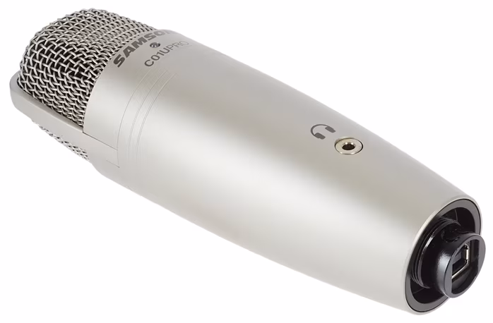 Samson C01U PRO Podcasting Pack - Mikrofon pojemnościowy USB