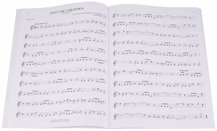 MS 50 Pop Songs for Kids - Nuty na perkusję