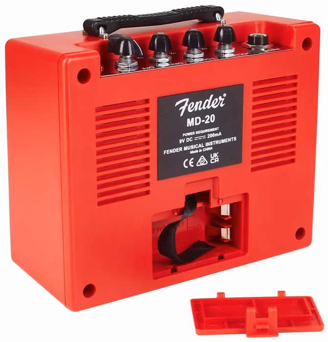 Fender Mini Deluxe Amp Red - Combo gitarowe tranzystorowe
