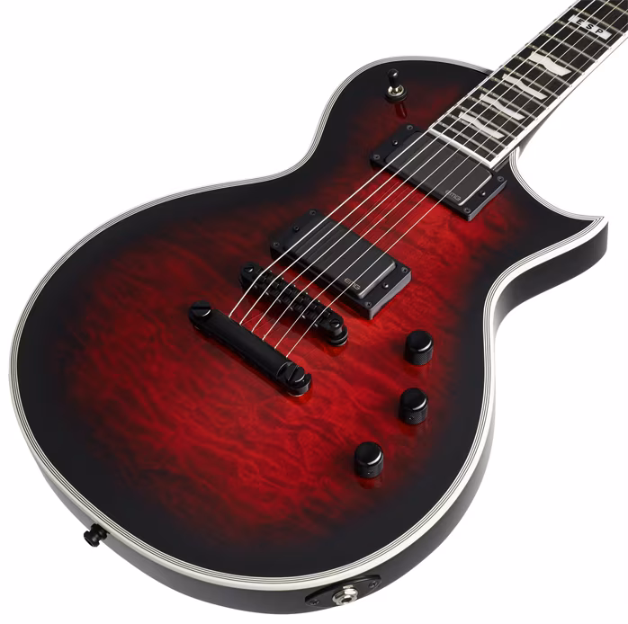 ESP E-II Eclipse QM STBCSB - Gitara elektryczna