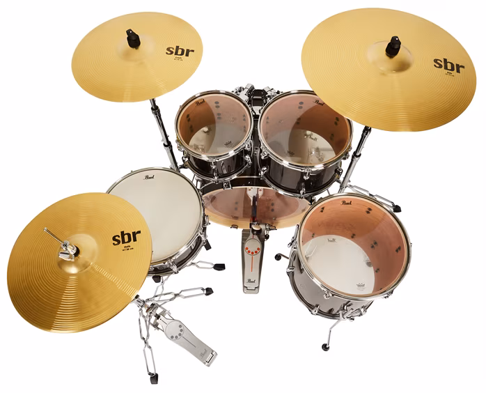 Pearl Export Night Sky Sparkle Studio Set - Zestaw perkusyjny z talerzami