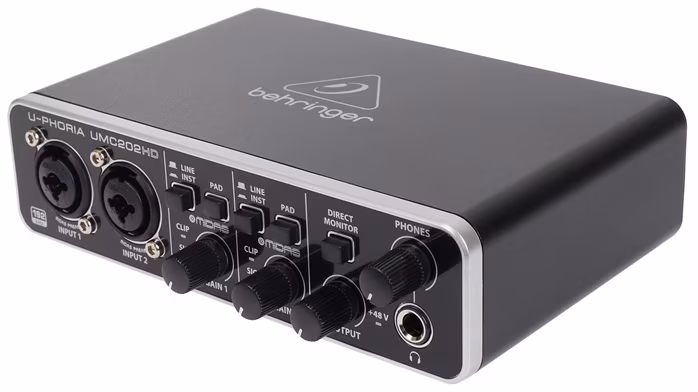 Behringer UMC202HD - Karta dźwiękowa USB