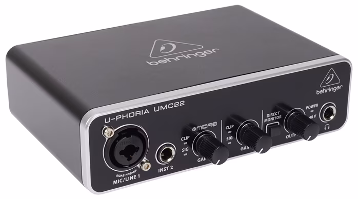 Behringer UMC22 (rozpakowane) - Karta dźwiękowa USB