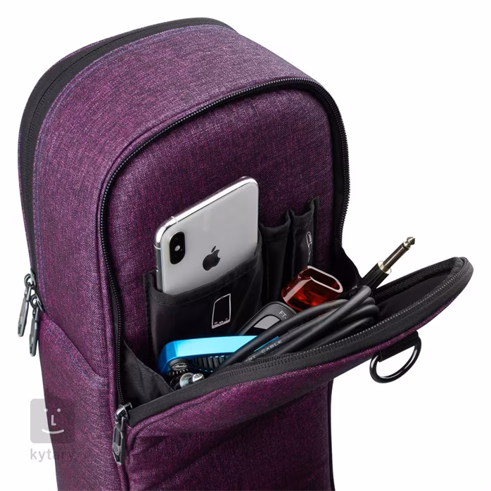 Music Area WIND20 PRO Electric Bass Bag Purple - Pokrowiec na elektryczną gitarę basową