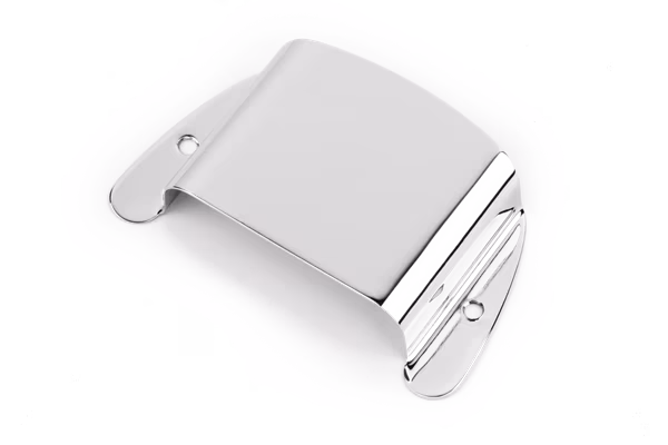 Fender Vintage-Style '51 Precision Bass Pickup Cover, Chrome Straight - Sprzęt gitarowy