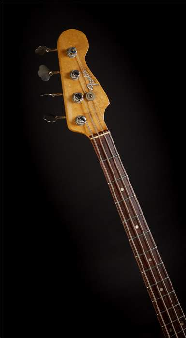 Fender 1966 Precision Bass Refin Trans Blonde 1-Piece Ash Body - Elektryczna gitara basowa