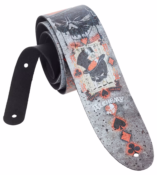 Perri's Leathers 11025 ALCHEMY Guitar Strap Dead Draw - Pas gitarowy