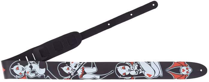 Perri's Leathers 11053 David Bollt Leather Strap - Pas gitarowy