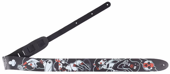 Perri's Leathers 11056 David Bollt Leather Strap - Pas gitarowy