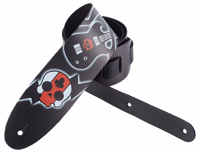 Perri's Leathers 11056 David Bollt Leather Strap - Pas gitarowy