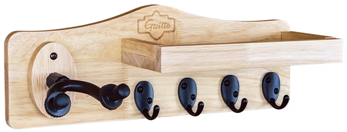 Guitto GGS-09 Guitar And Accessories Wall Hanger - Wieszak gitarowy