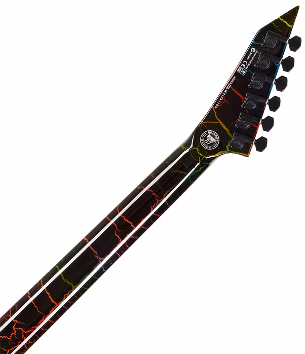 ESP LTD M-1 Custom 87 Rainbow Crackle - Gitara elektryczna