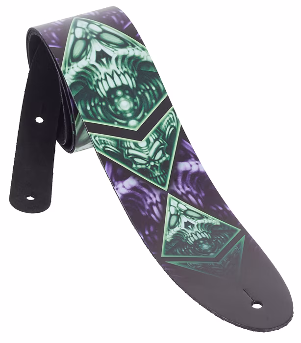 Perri's Leathers 11052 David Bollt Leather Strap - Pas gitarowy