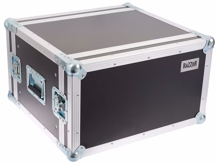 Razzor Cases 6U rack 350 with suspension - Rack case