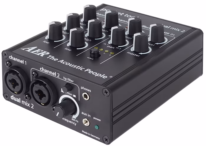Aer Dual mix 2 - Przedwzmacniacz gitarowy