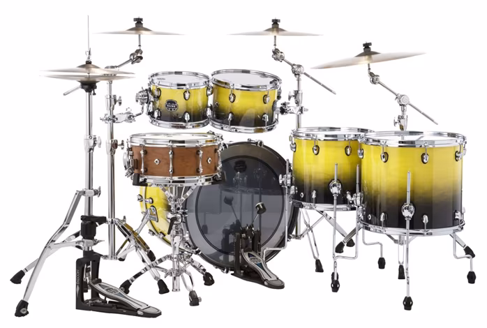 Mapex Saturn Sulphur Fade Rock Set II - Zestaw perkusyjny