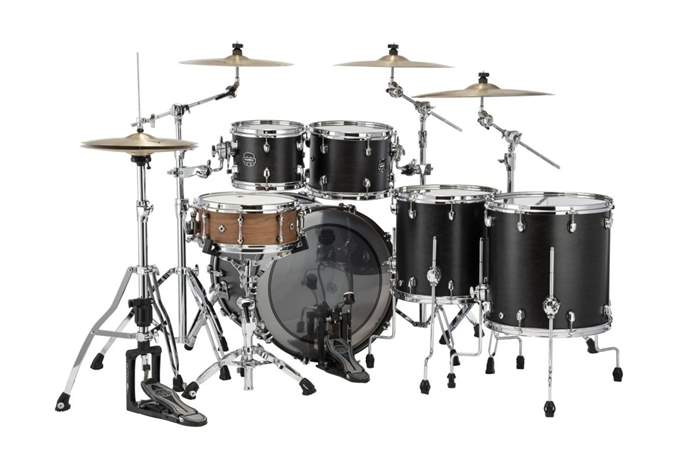 Mapex Saturn Satin Black Rock Set II - Zestaw perkusyjny