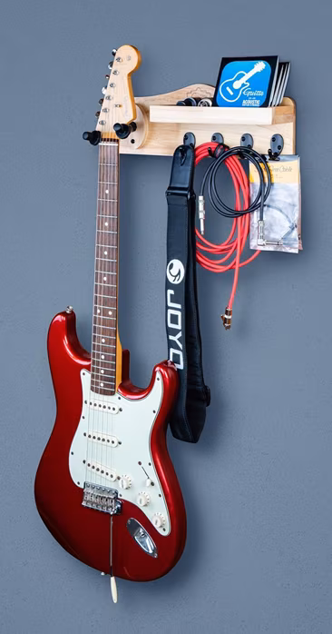 Guitto GGS-09 Guitar And Accessories Wall Hanger - Wieszak gitarowy