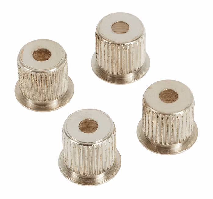 Fender Bass String Ferrules, Nickel - Sprzęt gitarowy