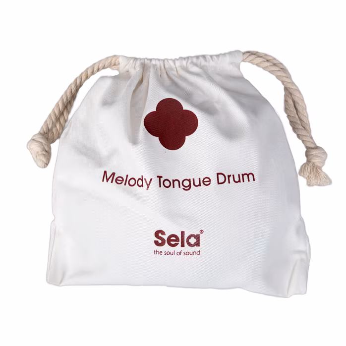 Sela 6" Melody Tongue Drum Red - Tongue drum