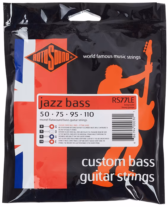 Rotosound RS77LE - Struny do gitary basowej