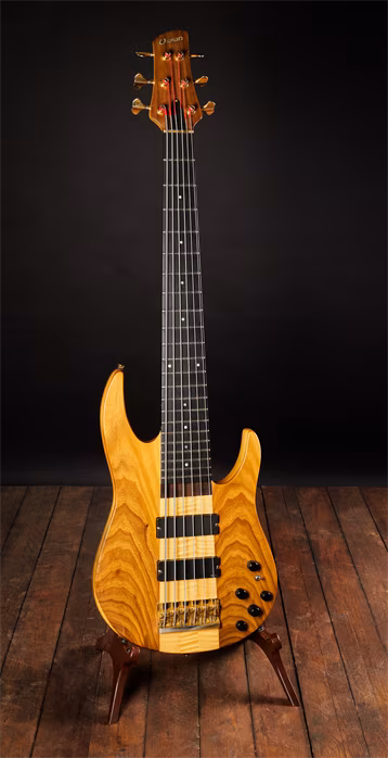 Vivian Instruments Custom 6 Neck Thru EMG - Elektryczna gitara basowa