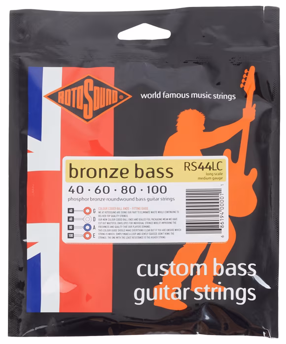 Rotosound RS44LC - Struny do akustycznej gitary basowej