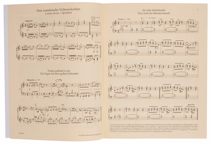 MS Snadné klavírní skladby a tance - Bartók Béla - Nuty na fortepian