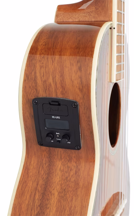 Fender Montecito Tenor Ukulele WN SEB - Ukulele elektroakustyczne