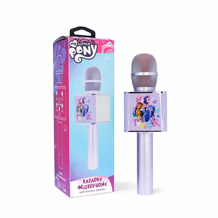 OTL My Little Pony Karaoke microphone with Bluetooth speaker (rozpakowane) - Mikrofon pojemnościowy