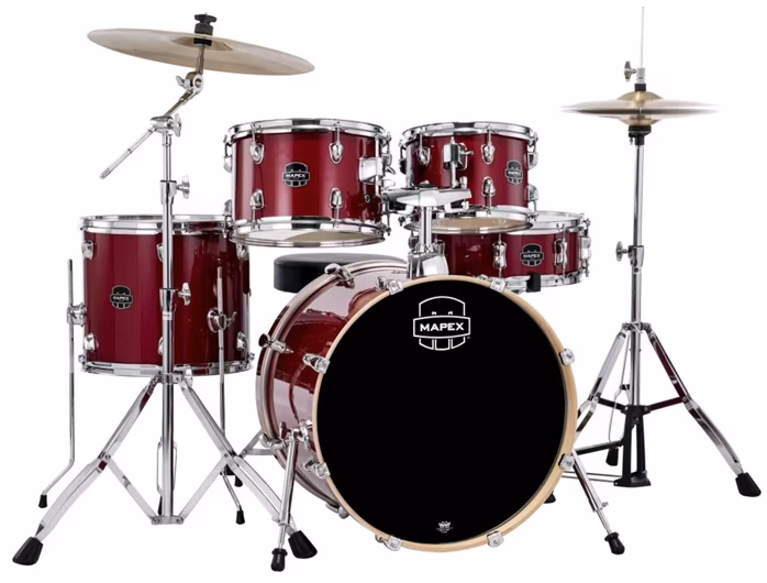Mapex Venus Crimson Red Sparkle Fusion Kit - Zestaw perkusyjny