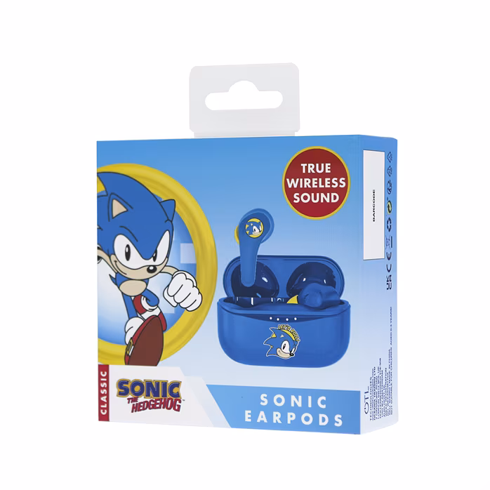 OTL SEGA Classic Sonic the Hedgehog TWS Earpods - Słuchawki bezprzewodowy