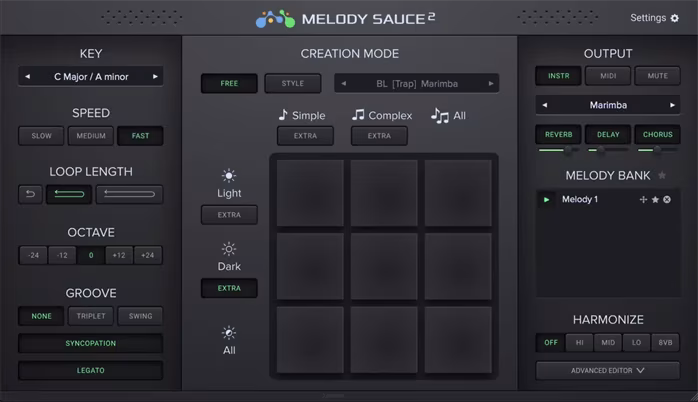 EVABEAT Melody Sauce 2 - Oprogramowanie