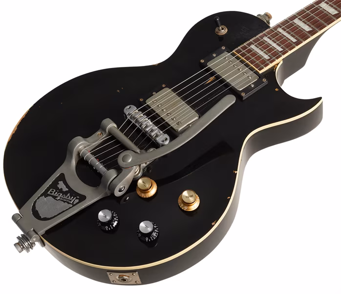 Vintage V100PU1270 Proshop Vintage Black (rozpakowane) - Gitara elektryczna