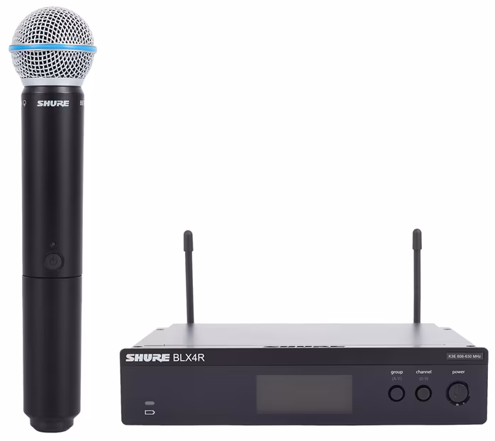 Shure BLX24RE/B58 K3E - Wokalny zestaw bezprzewodowy