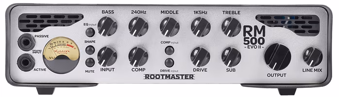 Ashdown RM-500-EVO-II (rozpakowane) - Wzmacniacz tranzystorowy do gitar basowych