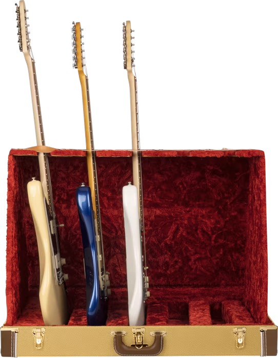 Fender Classic Series Case Stand Tweed 5 Guitar (rozpakowane) - Statyw do kilku instrumentów