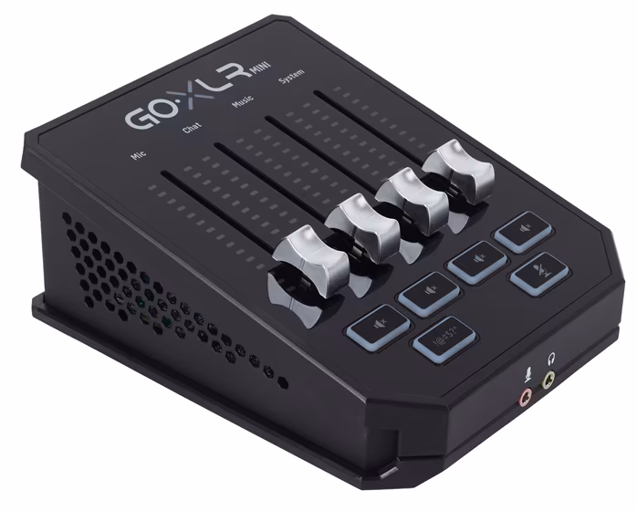 tc-helicon GO XLR MINI - Livestreaming Audio Mixer