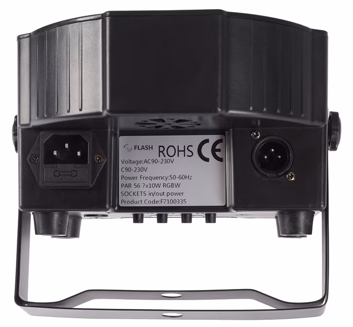 Flash LED PAR 56 7x10W RGBW +IR - Reflektor PAR LED