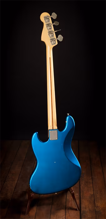 Fender Jazz Bass JB45 Blue Metallic MIJ - Elektryczna gitara basowa
