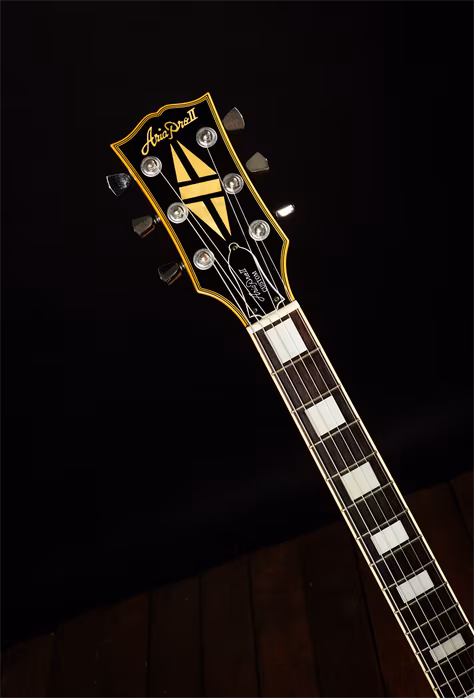 Aria Pro 2 LP Custom Lawsuit Tobacco Burst - Gitara elektryczna