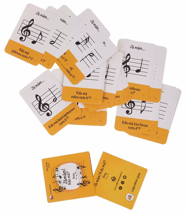 Zodpovědná výuka Já mám, kdo má? Noty - Teoria muzyki