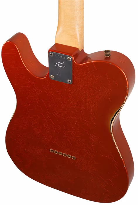 Fender Custom Shop 67 Telecaster Thinline Masterbuilt Paul Waller JRN Relic - Gitara elektryczna