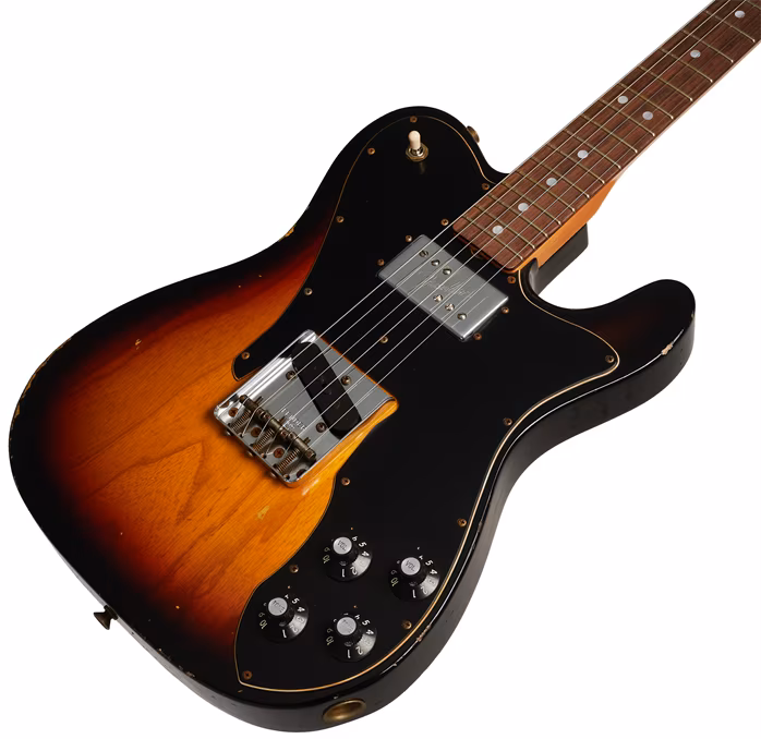 Fender Custom Shop Custom Shop 70s Telecaster Custom Limited Edition Relic 3-Colour Sunburst - Gitara elektryczna