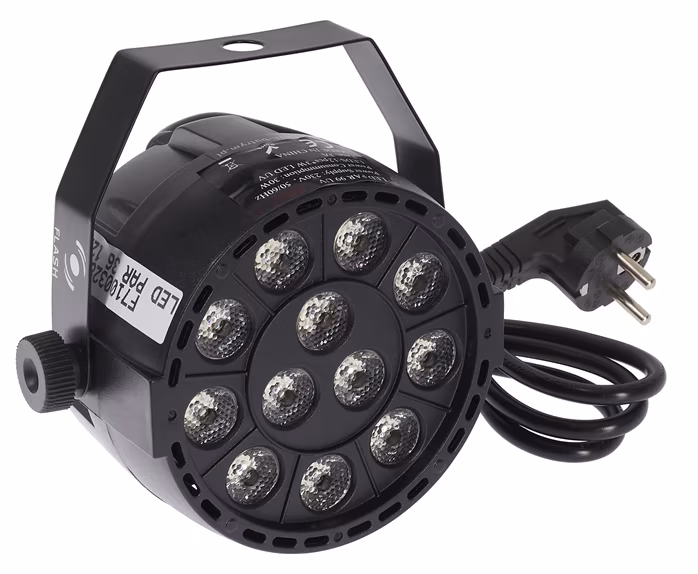 Flash LED PAR 36 12x UV - Reflektor PAR LED