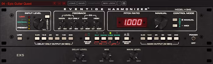 Eventide H949/H949 Dual Plugin - Oprogramowanie