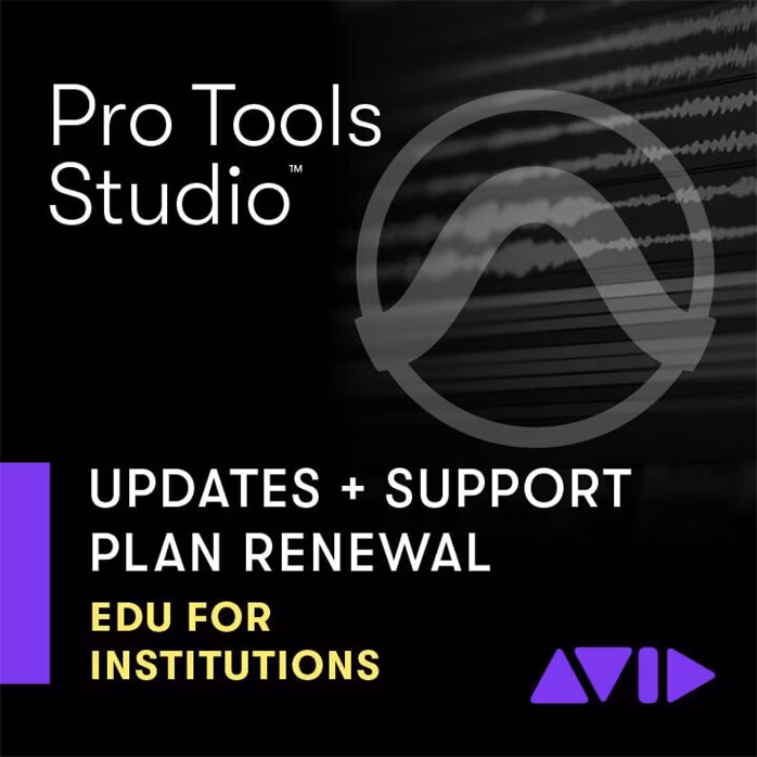 AVID Pro Tools Studio Perp Ann Upd+Sup EDU Institute RENEWAL - Oprogramowanie