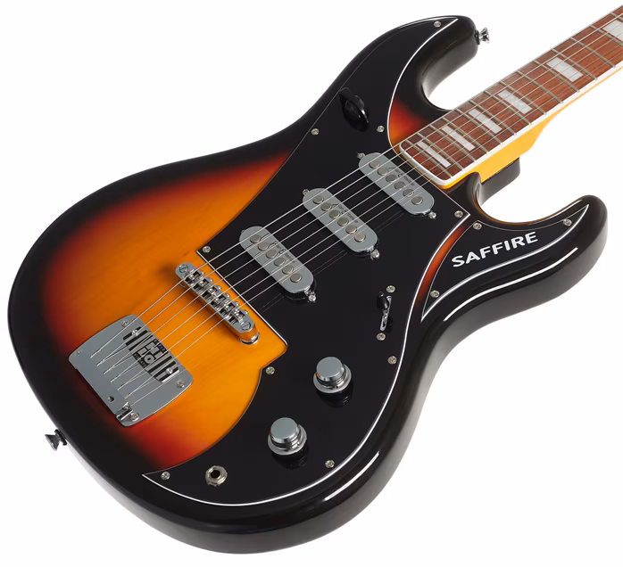 Rapier SAFFIRE 6 ELECTRIC GUITAR - SUNBURST - Gitara elektryczna