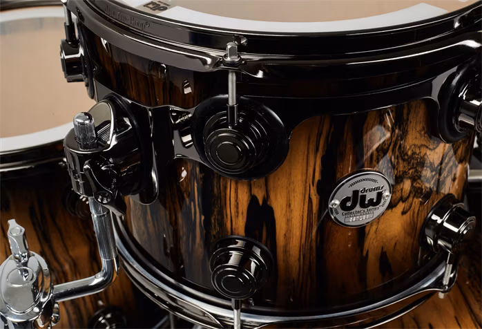 DW Collector´s Natural to Black Burst over Royal Ebony - Zestaw perkusyjny
