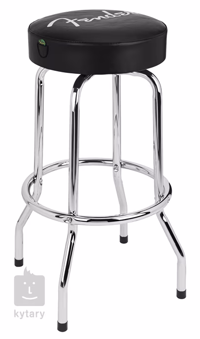 Fender 30" Spaghetti Logo Pick Holder Barstool - Krzesło barowe